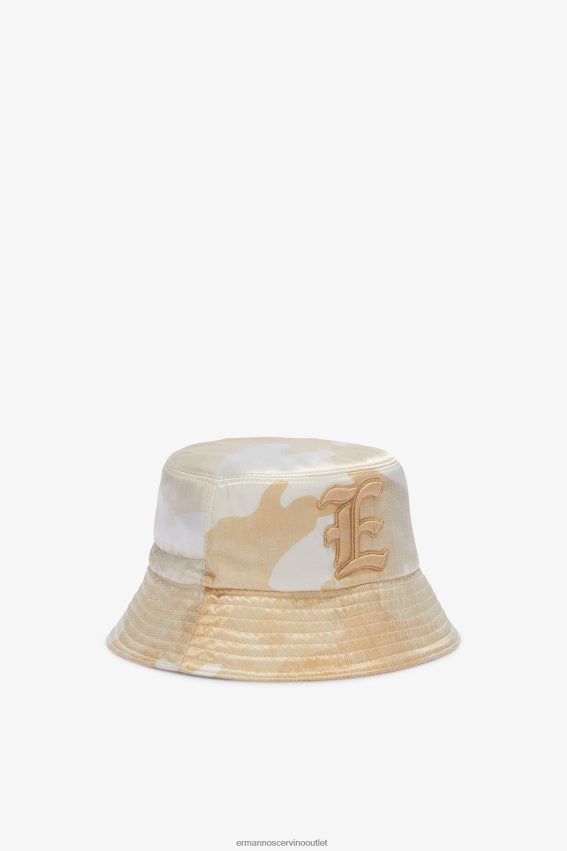 Accessory NZ Ermanno Scervino Women Camouflage Bucket Hat Beige 2H2X28206