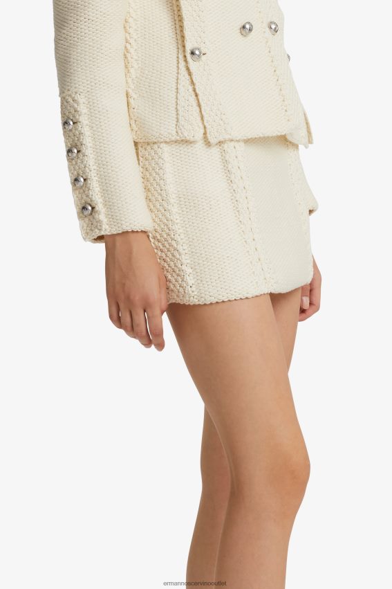 Apparel NZ Ermanno Scervino Women Cotton Mini Skirt White 2H2X28126