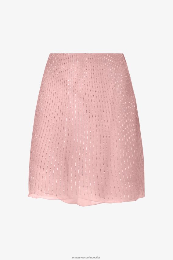 Apparel NZ Ermanno Scervino Women Crystal-Detailed Miniskirt Pink 2H2X28124