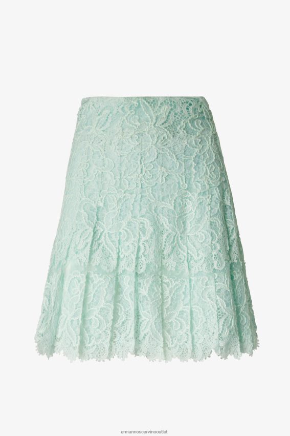 Apparel NZ Ermanno Scervino Women Lace Mini Skirt Mint Green 2H2X28127