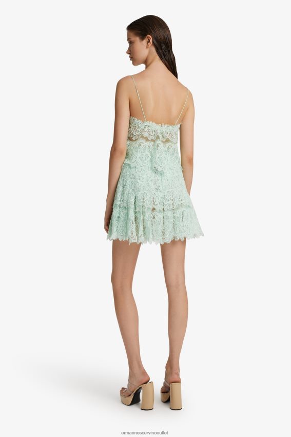 Apparel NZ Ermanno Scervino Women Lace Mini Skirt Mint Green 2H2X28127