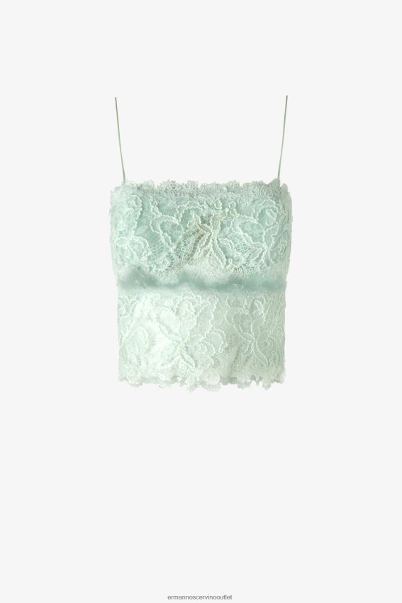 Apparel NZ Ermanno Scervino Women Lace Top Mint Green 2H2X2891