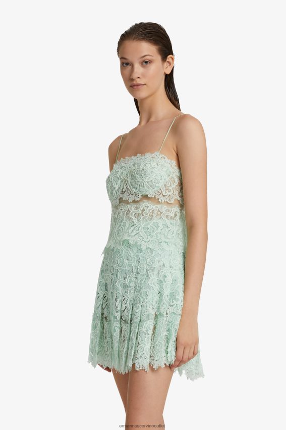 Apparel NZ Ermanno Scervino Women Lace Top Mint Green 2H2X2891