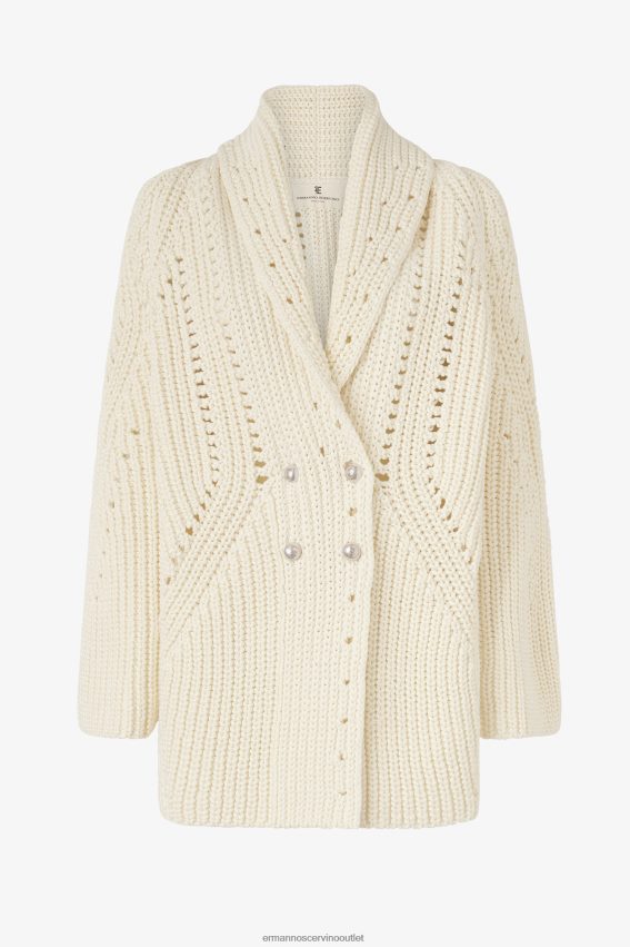 Apparel NZ Ermanno Scervino Women Oversized Cotton Cardigan White 2H2X2843