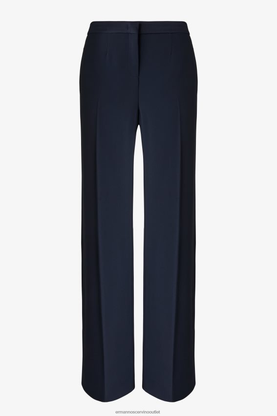 Apparel NZ Ermanno Scervino Women Palazzo Trousers Blue 2H2X28117