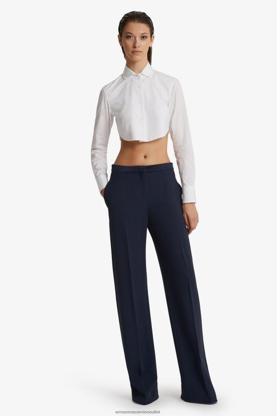 Apparel NZ Ermanno Scervino Women Palazzo Trousers Blue 2H2X28117