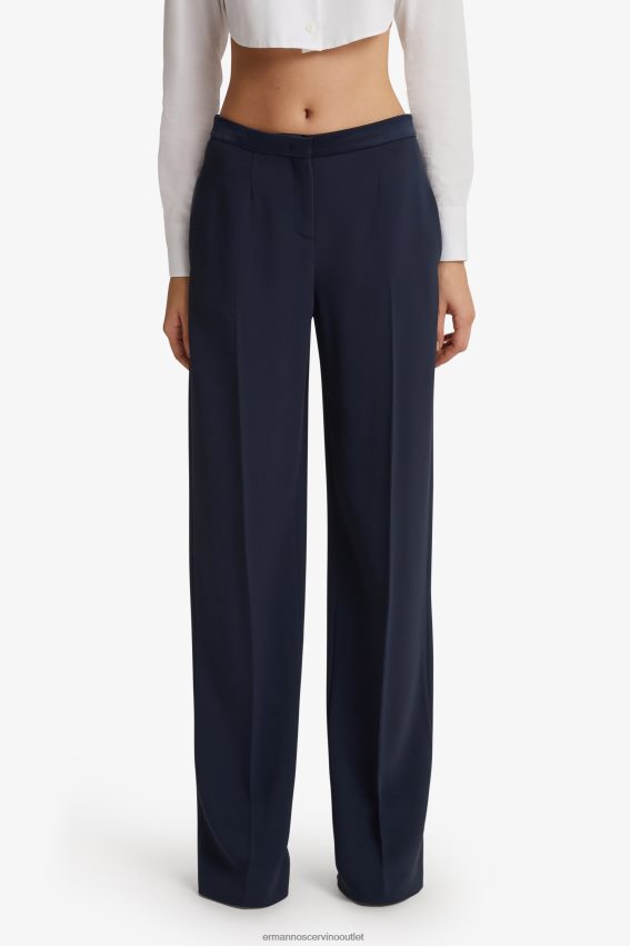 Apparel NZ Ermanno Scervino Women Palazzo Trousers Blue 2H2X28117