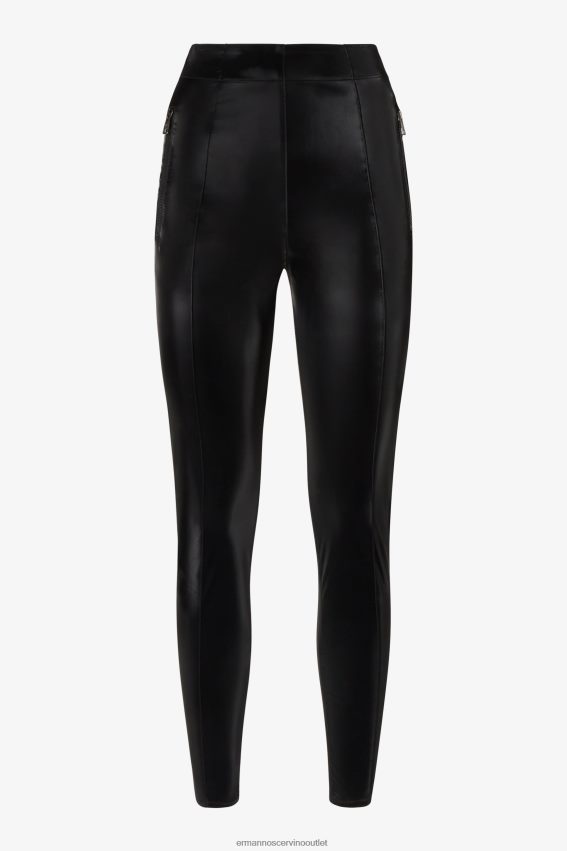 Apparel NZ Ermanno Scervino Women Patent Leather-Look Leggings Black 2H2X28120