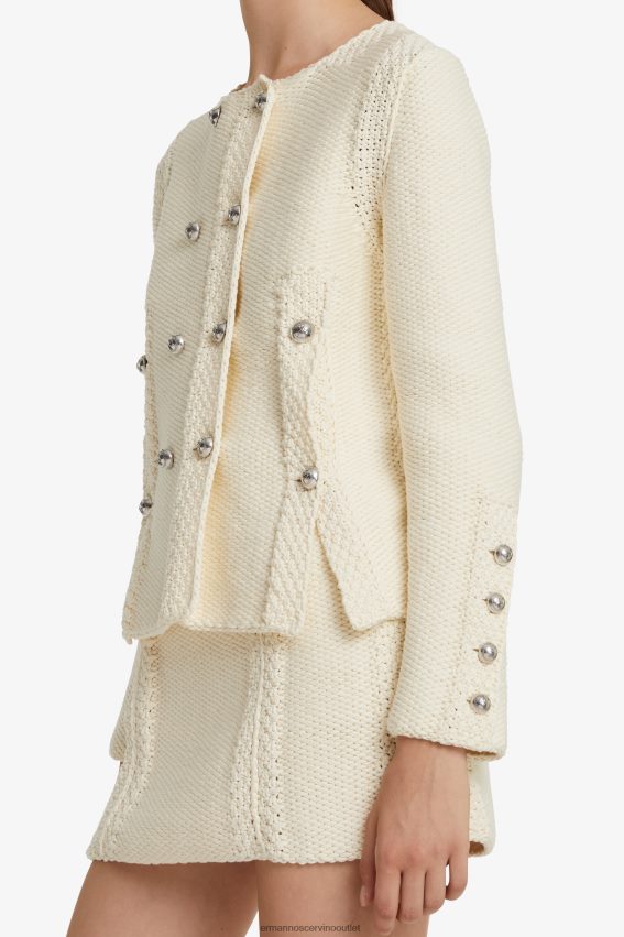 Apparel NZ Ermanno Scervino Women Short Double-Breasted Jacket White 2H2X2861