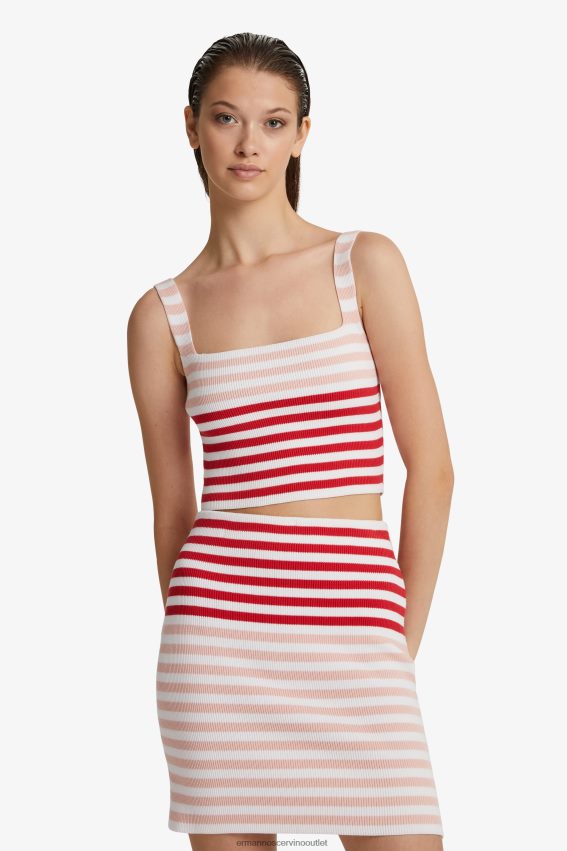 Apparel NZ Ermanno Scervino Women Short Ribbed Camisole Red 2H2X2875