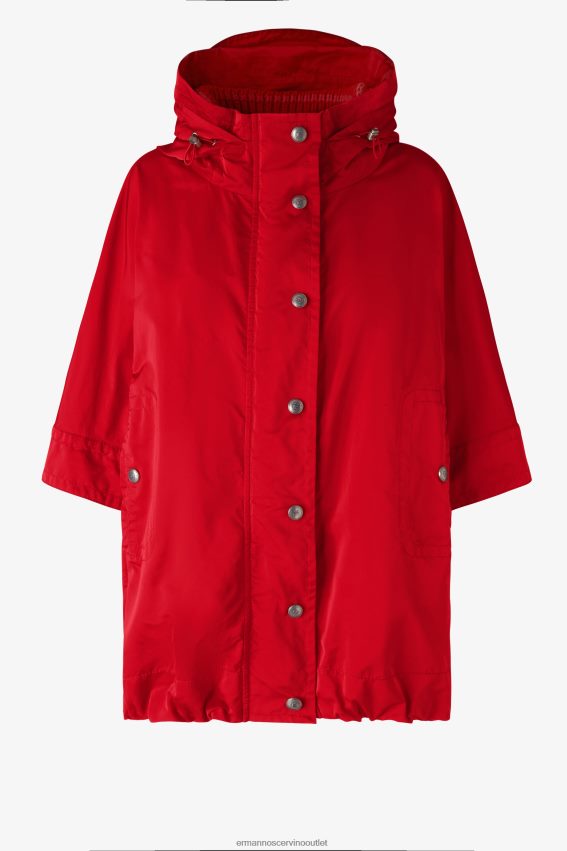 Apparel NZ Ermanno Scervino Women Taffeta Parka Red 2H2X2831