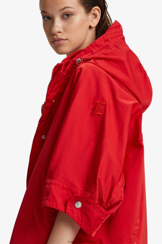 Apparel NZ Ermanno Scervino Women Taffeta Parka Red 2H2X2831