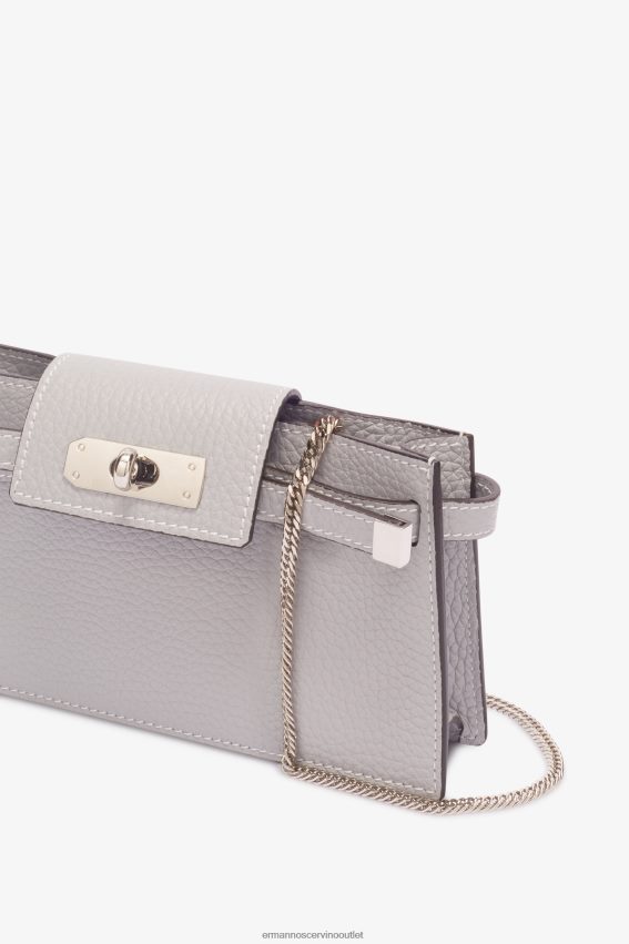 Bag NZ Ermanno Scervino Women Belt With Mini Bag Grey 2H2X28191