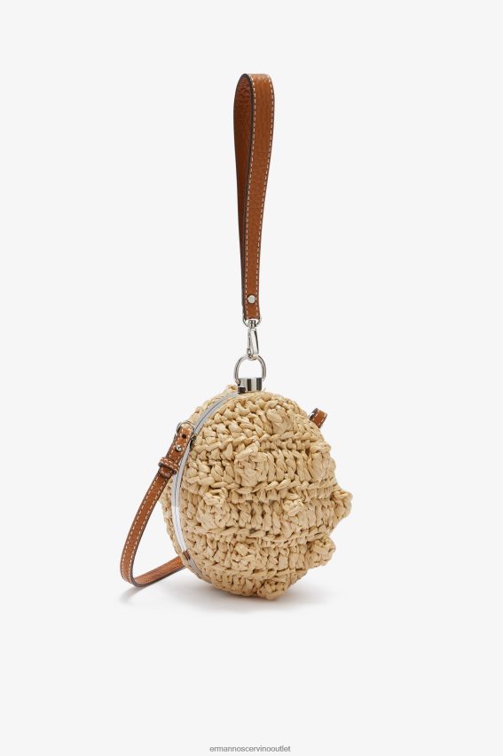 Bag NZ Ermanno Scervino Women Raffia Boom Boom Bag Beige 2H2X28143