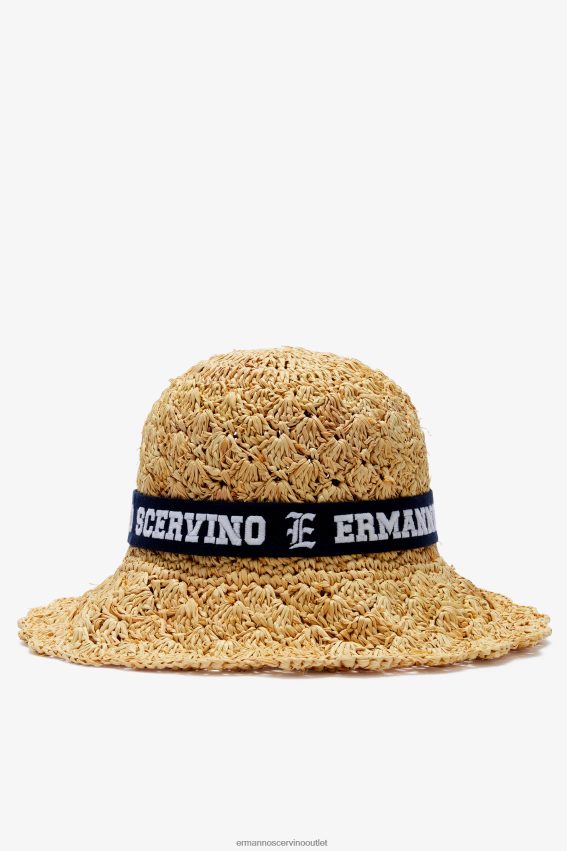 Accessory NZ Ermanno Scervino Women Raffia Hat Beige 2H2X28204