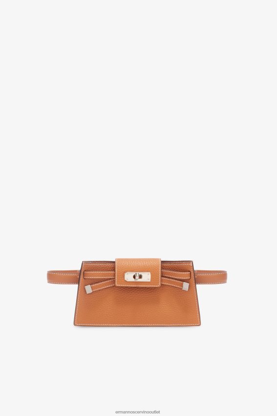 Bag NZ Ermanno Scervino Women Belt With Clutch Bag Brown 2H2X28192